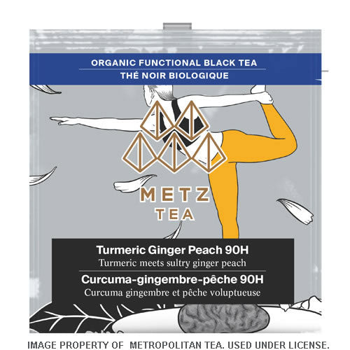 Organic Turmeric Ginger Peach 90H